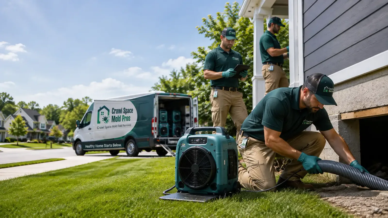 Crawl Space Mold Removal in Oquossoc, ME